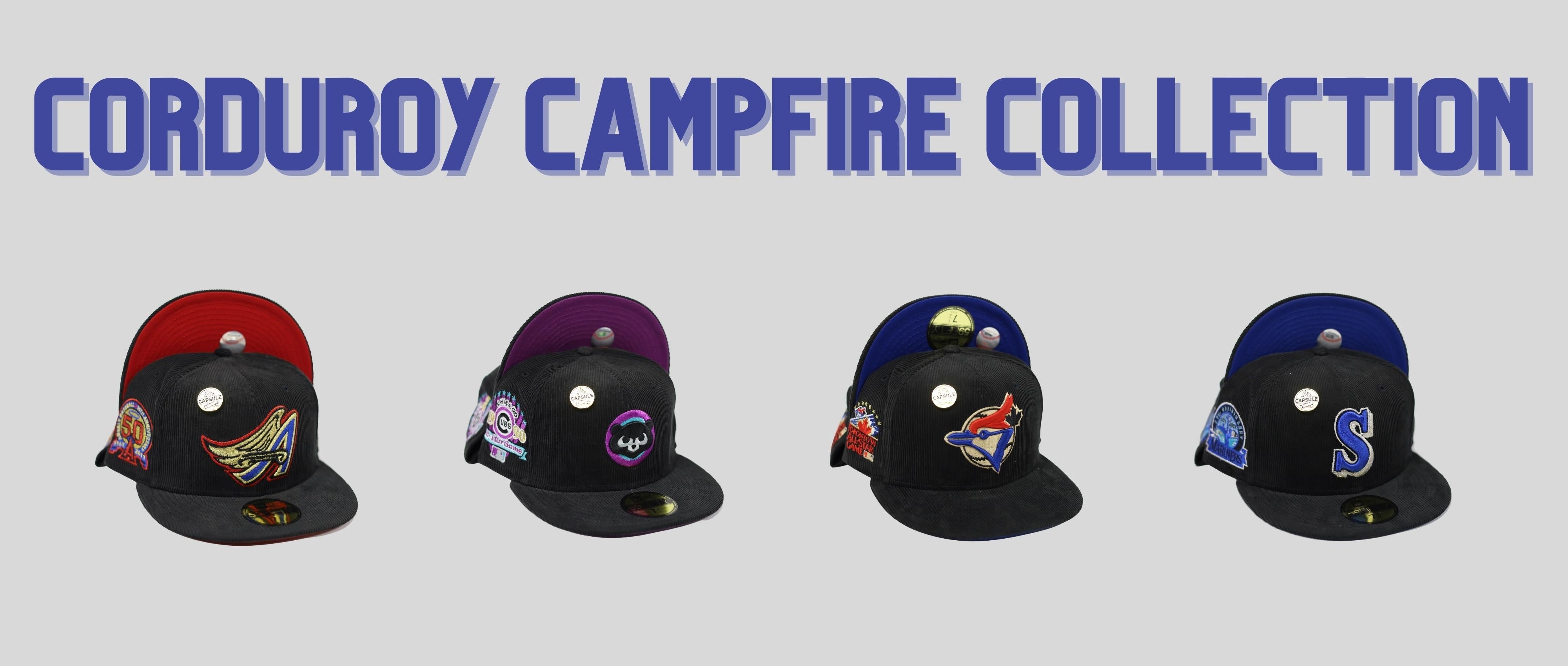 New Era Toronto Blue Jays Capsule Corduroy Campfire 1991 All Star