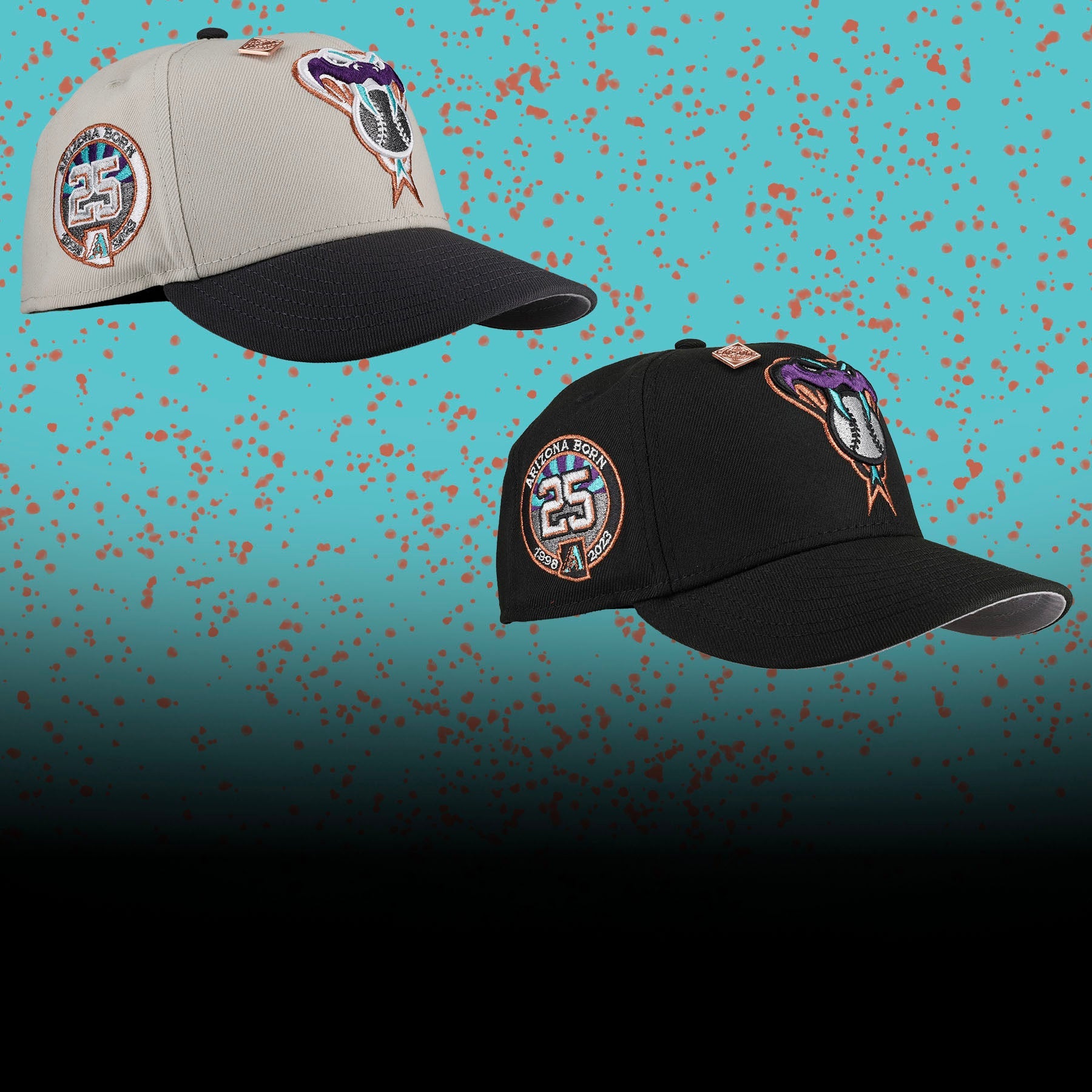 Metallic Snake Bite CapsuleHats