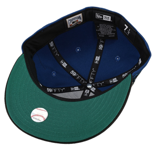 Los Angeles Dodgers Globe Collection 60th Anniversary Patch Fitted Hat
