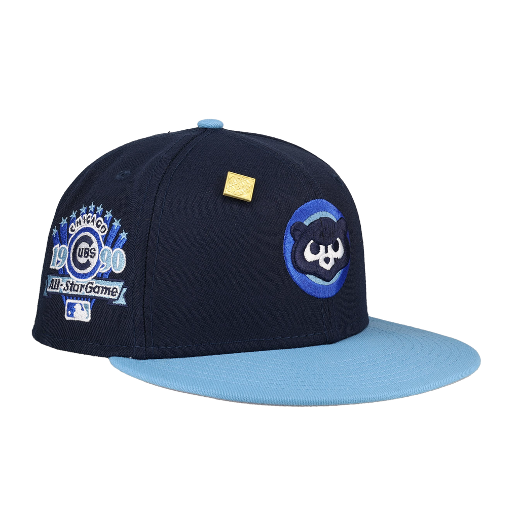 Chicago Cubs 1990 All Star Game Patch 59Fifty Fitted Hat CapsuleHats