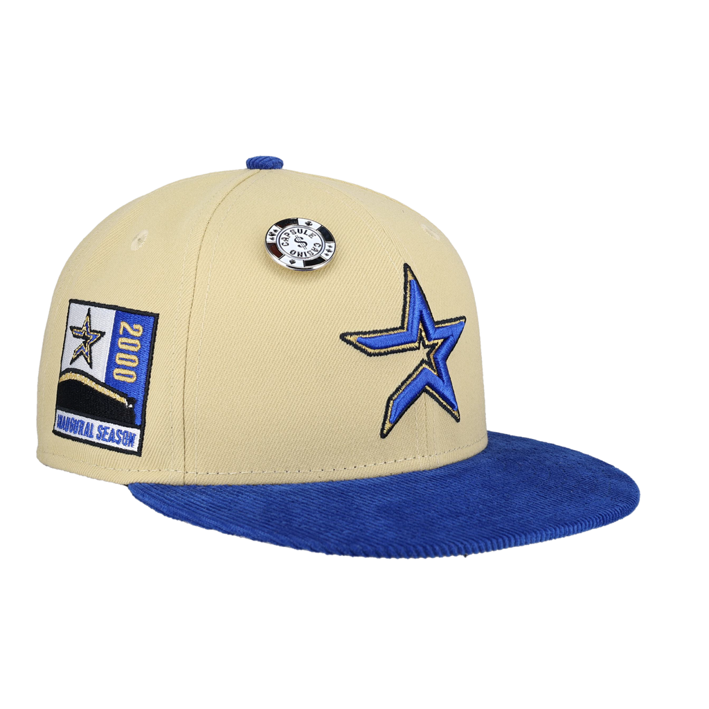 New Era Hats Houston Astros - Pink / Yellow 7 3/8