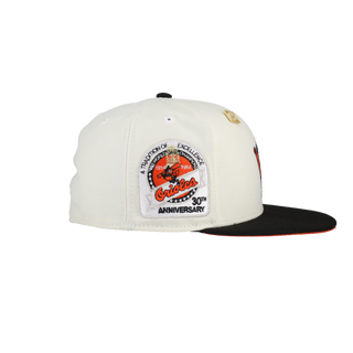Baltimore Orioles 30th Anniversary Side Patch New Era Fitted Hat