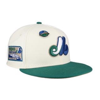 Montreal Expos Capsule Club Collection Olympic Stadium Patch Fitted Hat