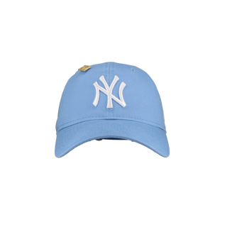 New York Yankees New Era 9Twenty Adjustable Hat (Sky Blue)