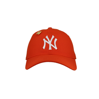 New York Yankees New Era 9Twenty Adjustable Hat (Countdown Orange)
