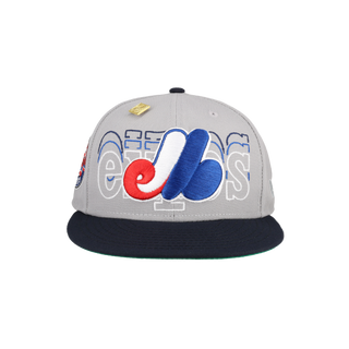 Montreal Expos Word Drop Collection 35 Years 59Fifty Fitted Hat