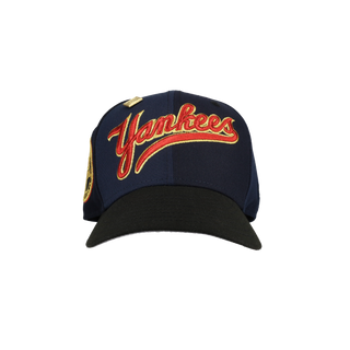 New York Yankees Navy Pinwheel 1962 World Series Patch 59Fifty Fitted Hat