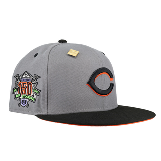 Cincinnati Reds 2023 Scaredy Cat Collection 150 Years Fitted Hat