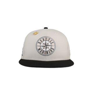 Seattle Mariners Stone Age Collection 30th Anniversary Patch Fitted Hat