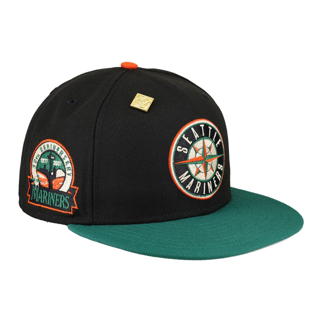 Seattle Mariners 30th Anniversary Patch New Era 59Fifty Fitted Hat