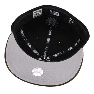 Texas Rangers Walnut Blackout Collection 40th Anniversary 59Fifty Fitted Hat