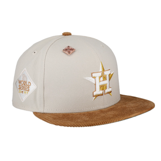 Houston Astros 2017 World Series Corduroy Visor New Era 59Fifty Fitted Hat