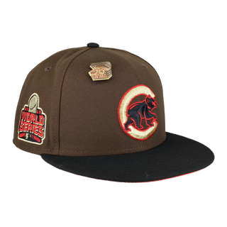 Chicago Cubs Buried Treasure Collection 2016 World Series Fitted Hat