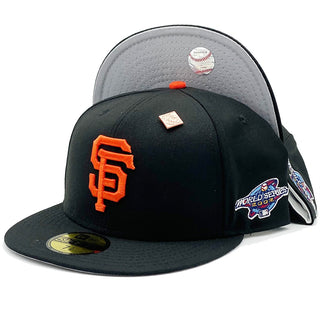 San Francisco Giants Basics 2002 World Series Patch Fitted Hat