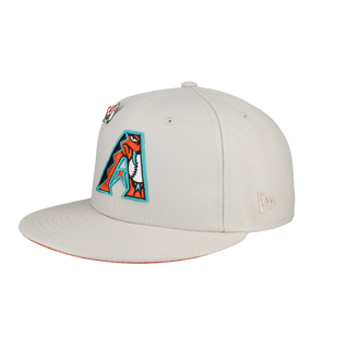 Arizona Diamondbacks Orange Fury Collection Snakebite Patch Fitted Hat