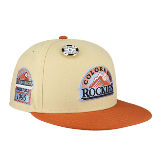 Colorado Rockies Vegas Gold Collection Coors Field Fitted Hat