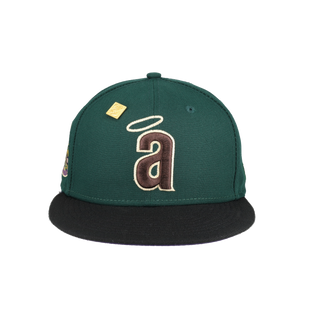 California Angels Green Bark Collection 35th Anniversary Fitted Hat