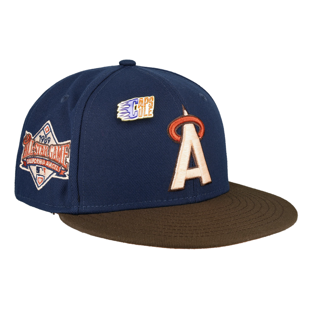 California Angels Navy Nitro Collection 1989 All Star Game Fitted Hat