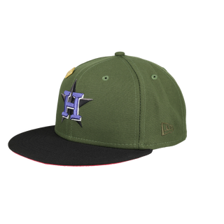 Houston Astros 45th Anniversary Patch Fitted Hat
