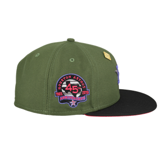 Houston Astros 45th Anniversary Patch Fitted Hat