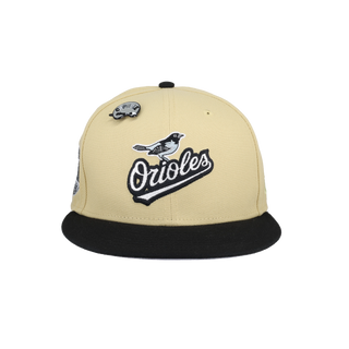 Baltimore Orioles Color Bleed Collection Camden Yards 20th Anniversary Fitted Hat
