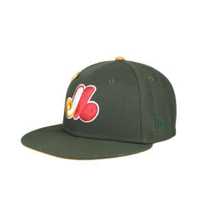 Montreal Expos Gilded Collection 35 Years Fitted Hat