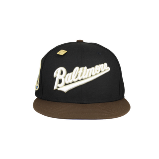 Baltimore Orioles Vintage Series Stars and Stripes Patch 59Fifty Fitted Hat