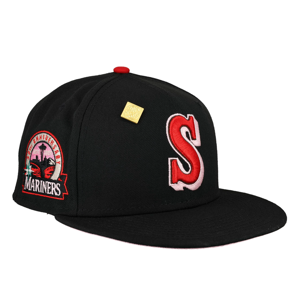 Seattle Mariners Valentines Collection 30th Anniversary Fitted Hat