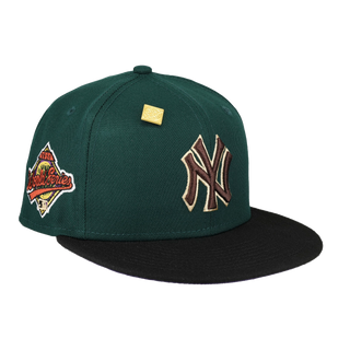 New York Yankees Green Bark Collection 1996 World Series Fitted Hat