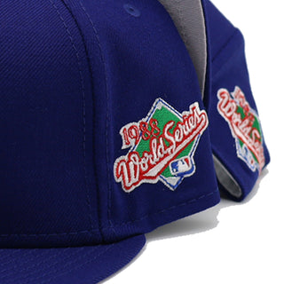 Los Angeles Dodgers Basics 1988 World Series Patch Fitted Hat