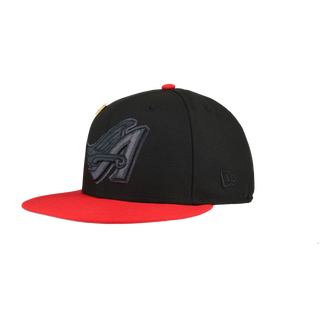 Anaheim Angels 50th Anniversary Patch New Era 59Fifty Fitted Hat