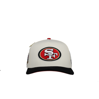 San Francisco 49ers Chrome New Era 9Fifty A Frame Snapback Hat