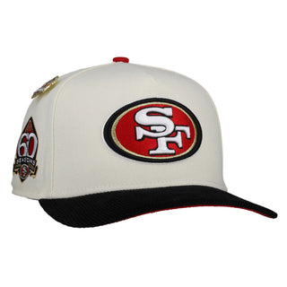 San Francisco 49ers Chrome New Era 9Fifty A Frame Snapback Hat