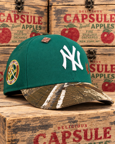 New York Yankees 50th Year Green Camo Specialty Box 59Fifty Fitted Hat