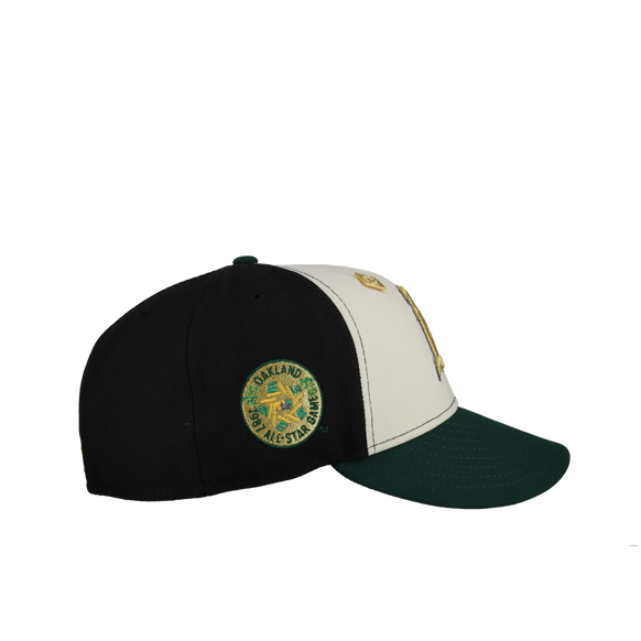 Oakland Athletics 1987 Allstar Game Metallic Pinwheel 59Fifty Fitted Hat