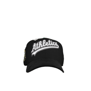 Oakland Athletics 1989 World Series Black Corduroy Metallic 59Fifty Fitted Hat