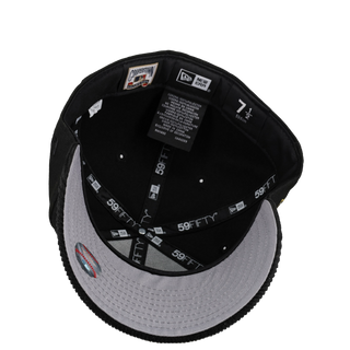 Oakland Athletics 1989 World Series Black Corduroy Metallic 59Fifty Fitted Hat