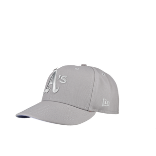 Oakland Athletics 1989 World Series Lavender Grey Metallic 59Fifty Fitted Hat