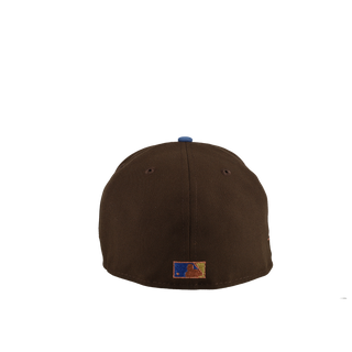 Oakland Athletics 1989 World Series Walnut Copper Metallic 59Fifty Fitted Hat