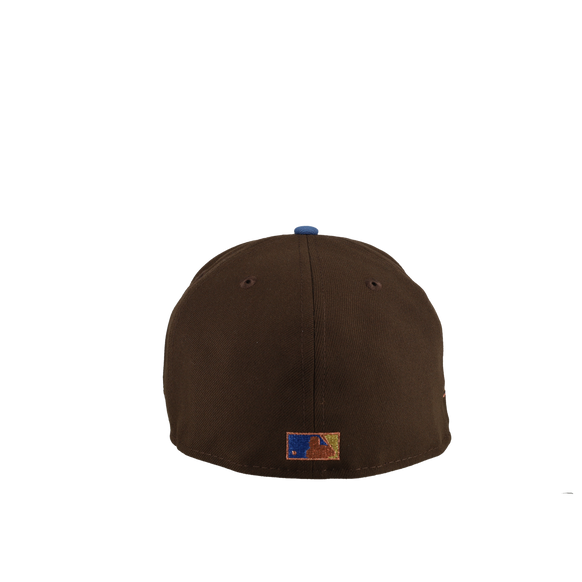 Oakland Athletics 1989 World Series Walnut Copper Metallic 59Fifty Fitted Hat