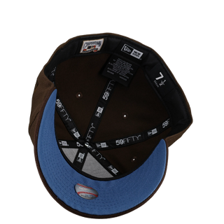 Oakland Athletics 1989 World Series Walnut Copper Metallic 59Fifty Fitted Hat