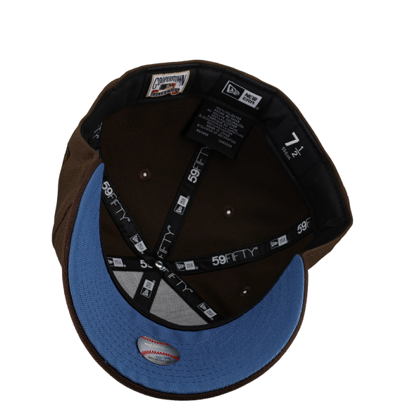 Oakland Athletics 1989 World Series Walnut Copper Metallic 59Fifty Fitted Hat