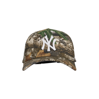 New York Yankees New Era 9Forty A Frame Snapback Hat (Real Tree)