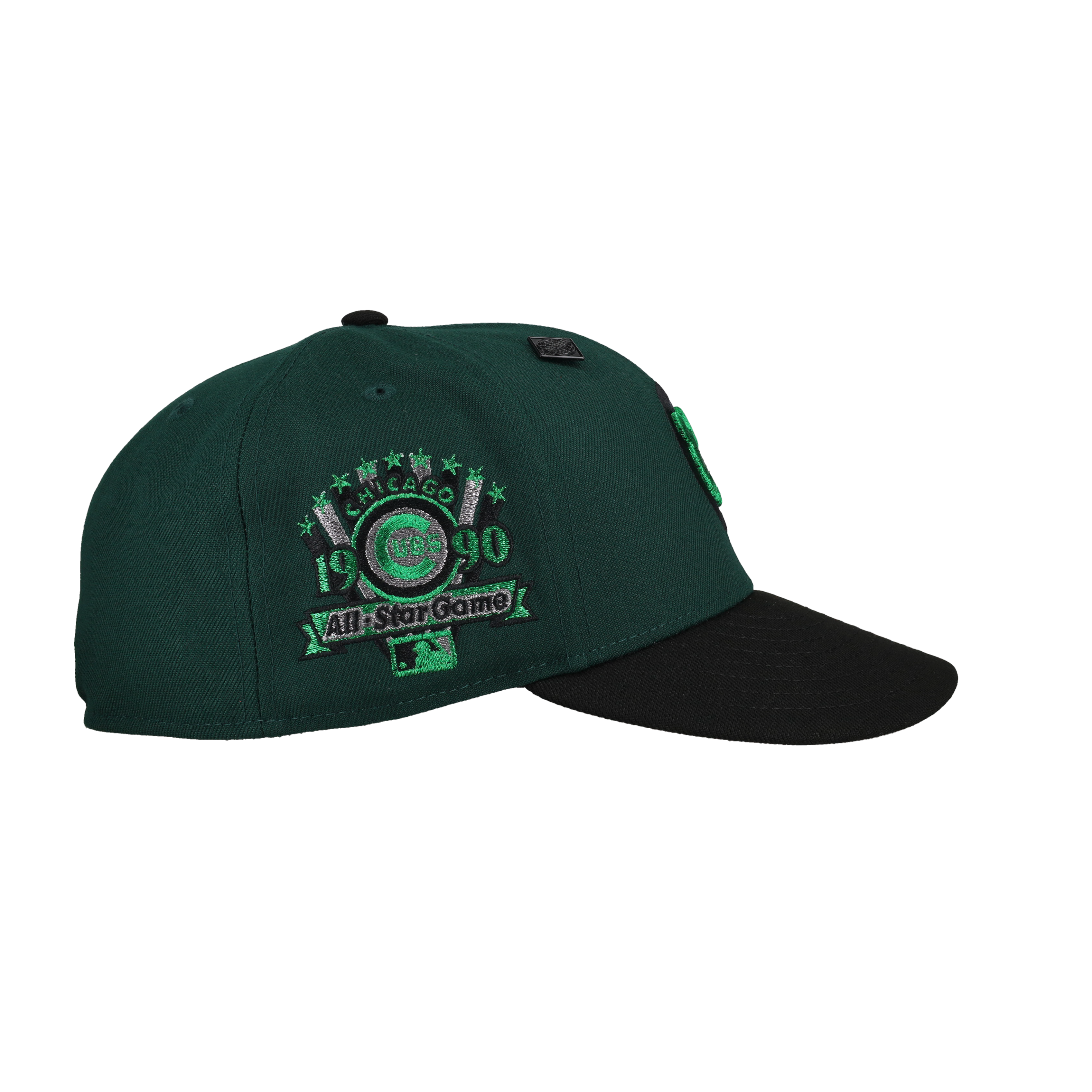 Chicago Cubs 1990 ASG Green Metallic 59Fifty Fitted Hat