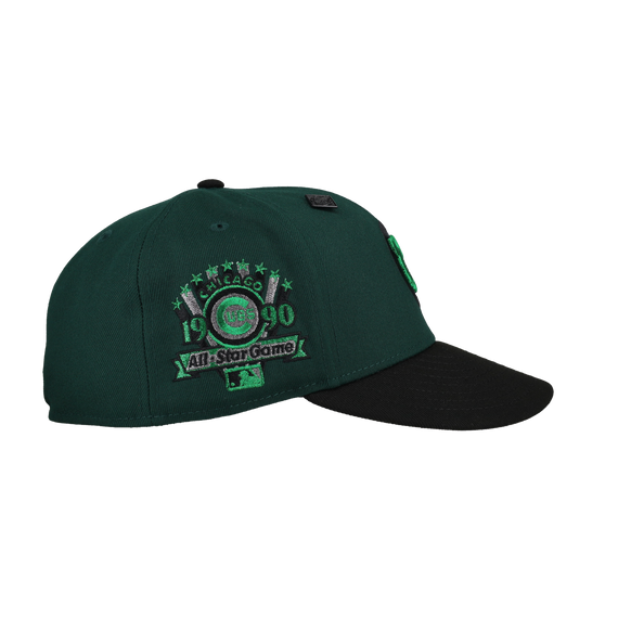 Chicago Cubs 1990 ASG Green Metallic 59Fifty Fitted Hat