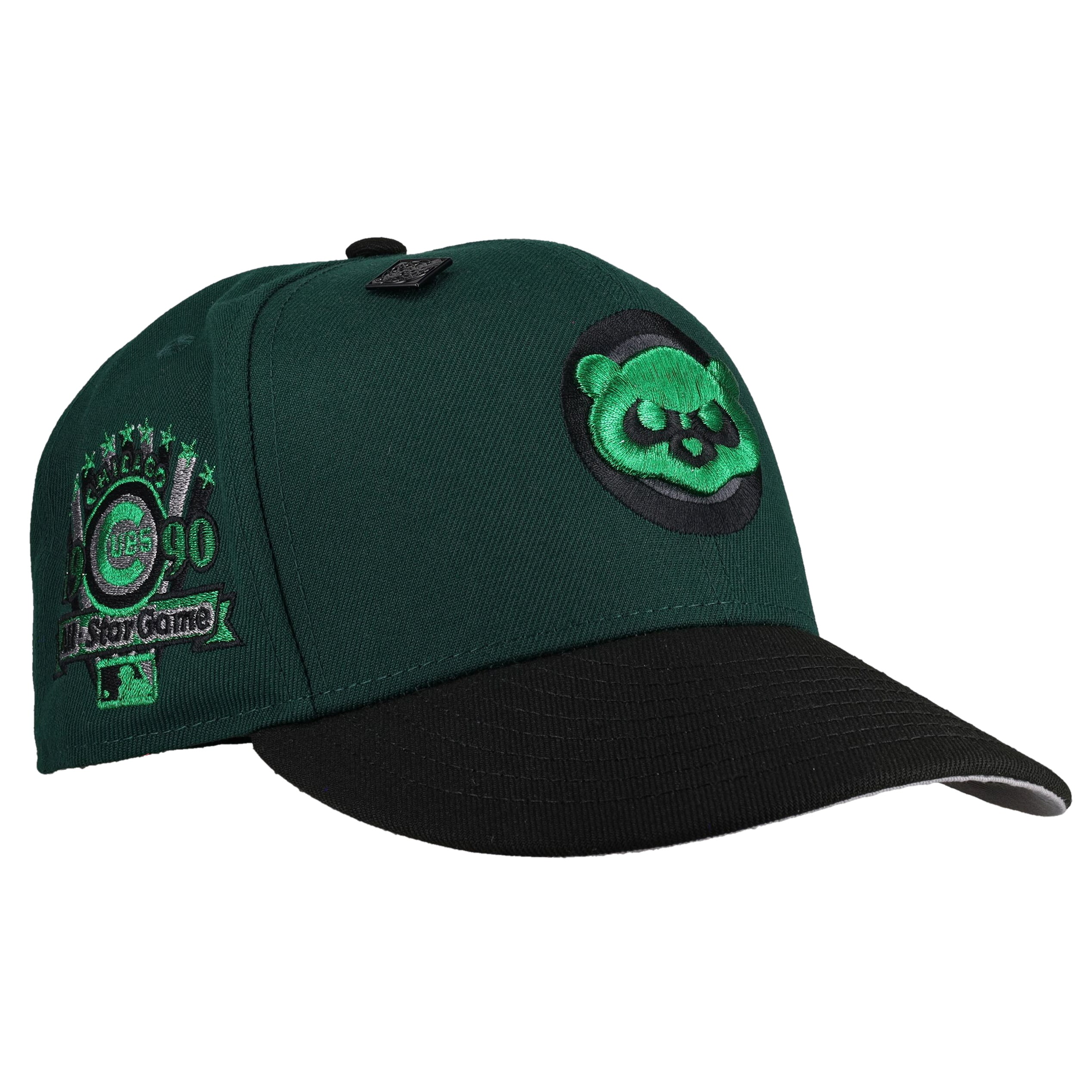 Chicago Cubs 1990 ASG Green Metallic 59Fifty Fitted Hat