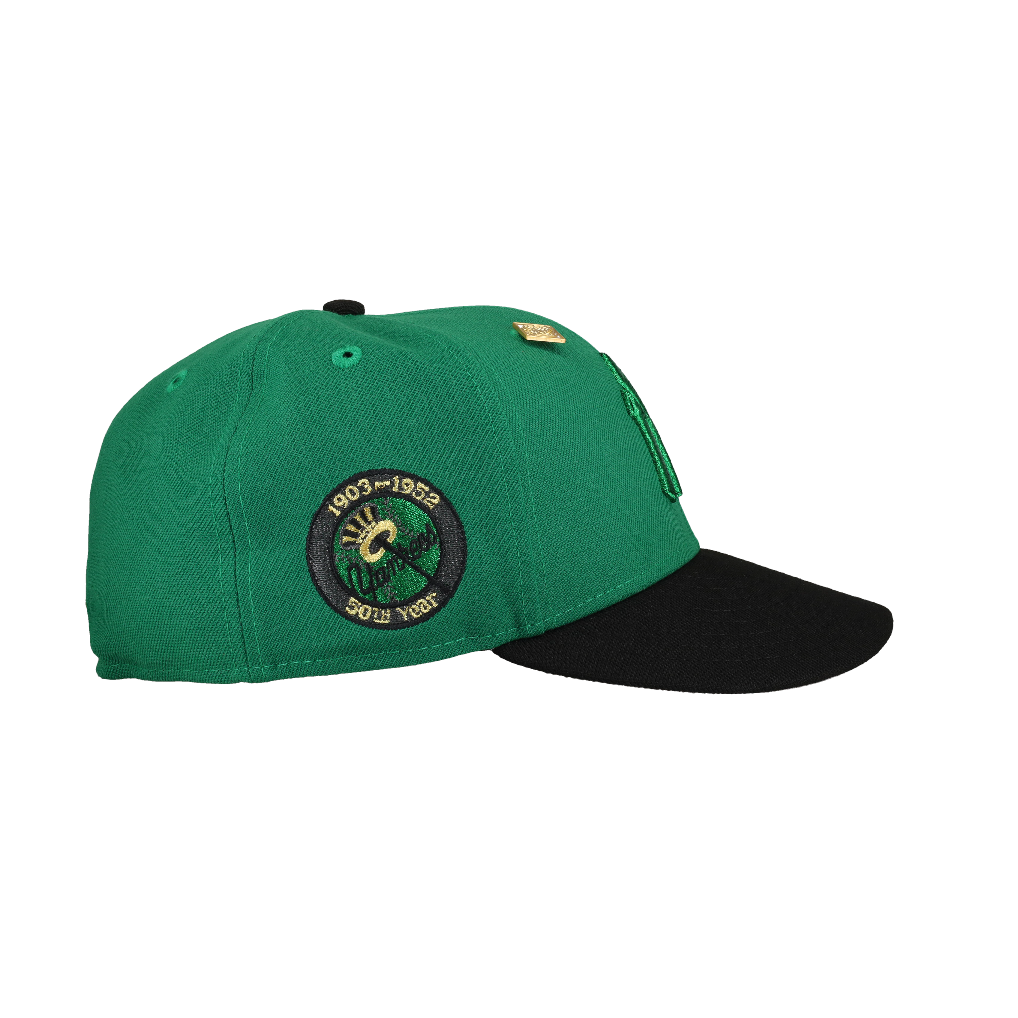 New York Yankees 50th Season Green Metallic 59Fifty Fitted Hat