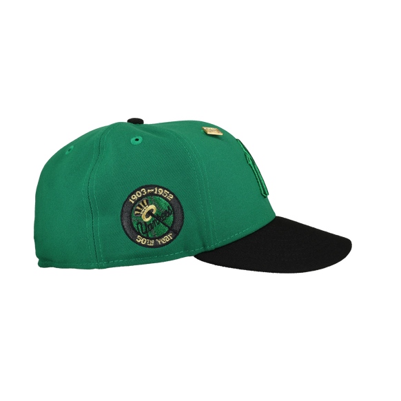 New York Yankees 50th Season Green Metallic 59Fifty Fitted Hat