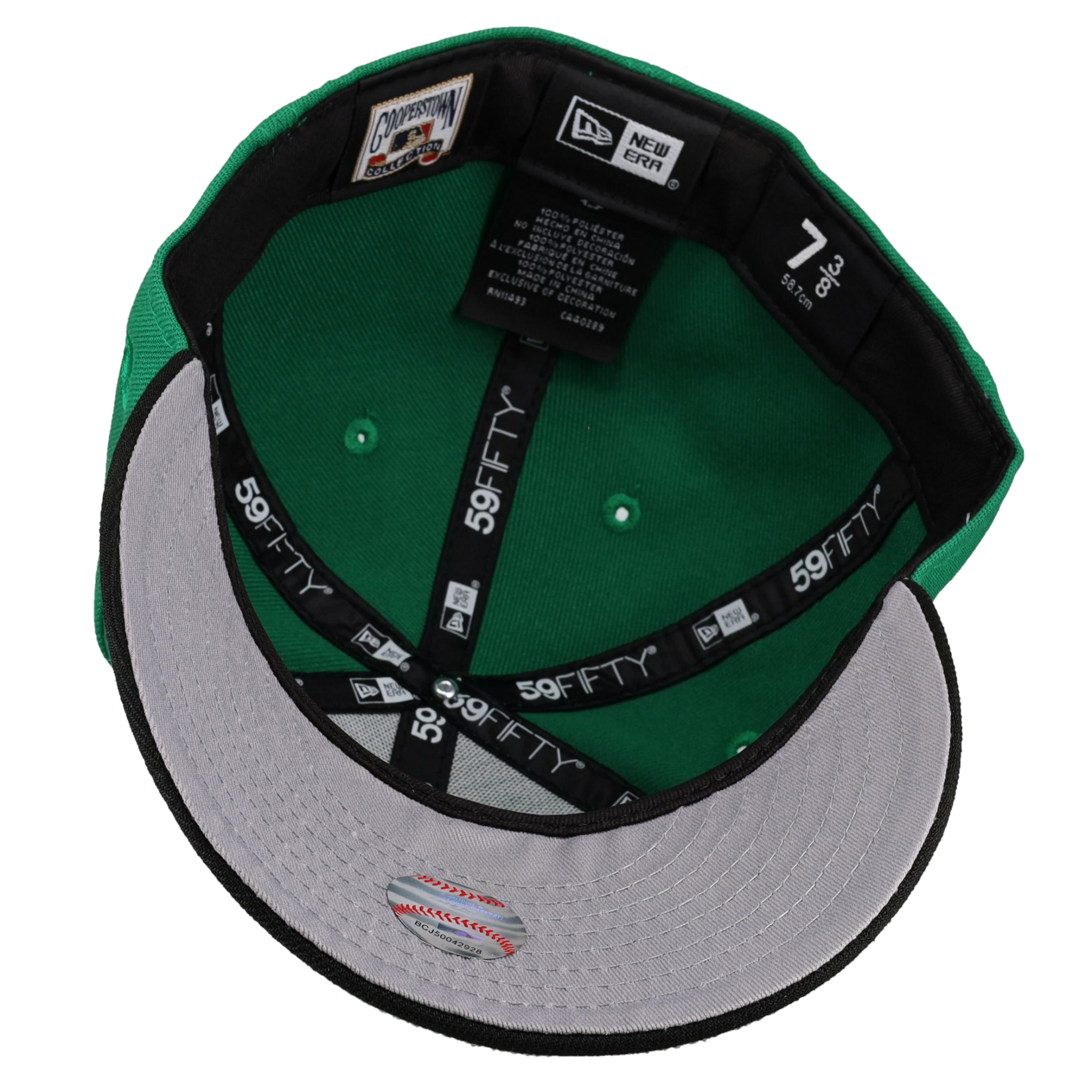 New York Yankees 50th Season Green Metallic 59Fifty Fitted Hat