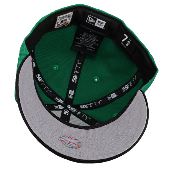 New York Yankees 50th Season Green Metallic 59Fifty Fitted Hat